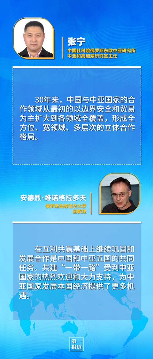 第一報道 | 建交三十年，習(xí)主席這樣評價與中亞五國關(guān)系