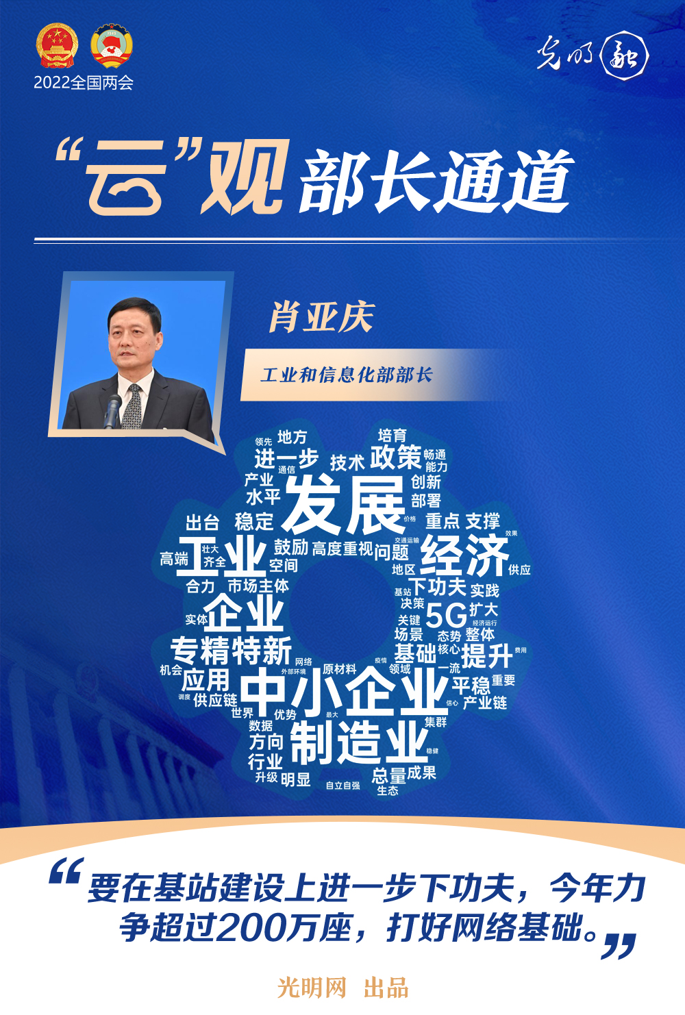 【“云”觀部長通道】一組詞云海報，帶你聆聽三位部長今年工作規(guī)劃