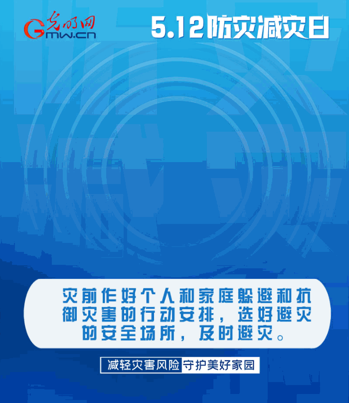【動態(tài)海報(bào)】減輕災(zāi)害風(fēng)險(xiǎn)，從這10個(gè)字開始