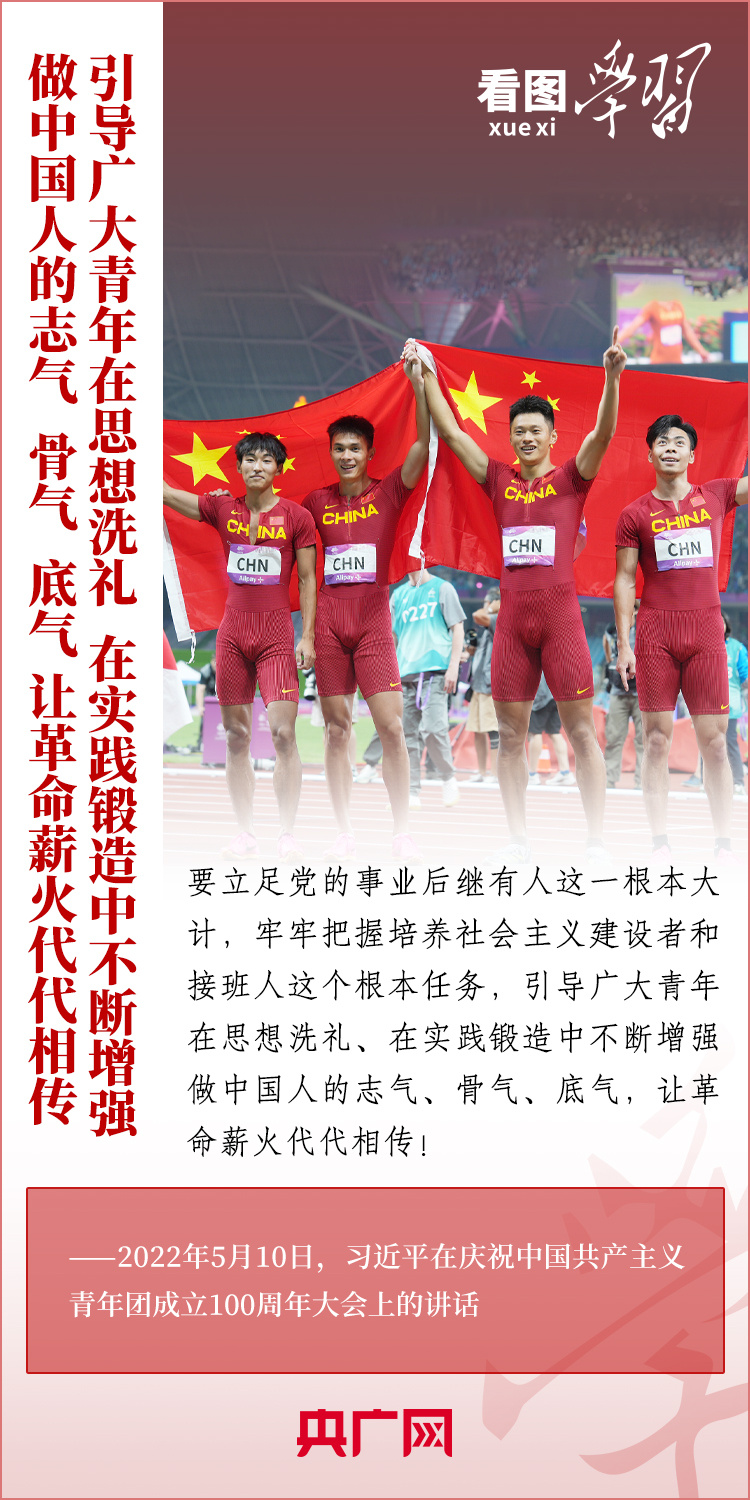 看圖學(xué)習(xí)丨樹立正確的世界觀、人生觀、價值觀，走好人生道路