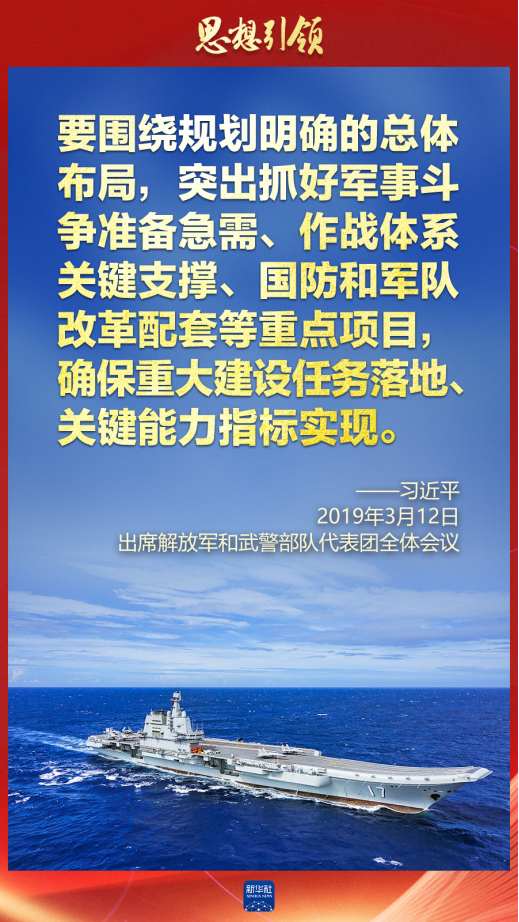 思想引領(lǐng)｜兩會(huì)上，習(xí)主席這樣談強(qiáng)軍之路