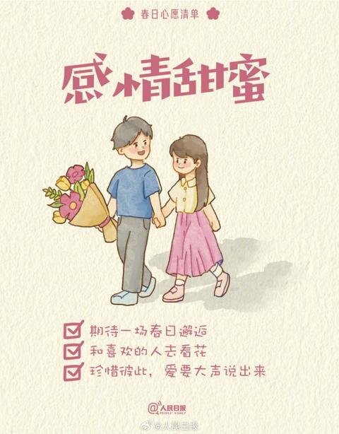 收藏打卡！領(lǐng)取你的手賬風(fēng)春日心愿清單