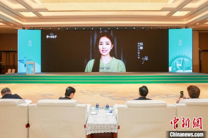 常州籍演員白鹿擔(dān)綱常州文旅大使，為家鄉(xiāng)傾情打CALL?！√凭?攝