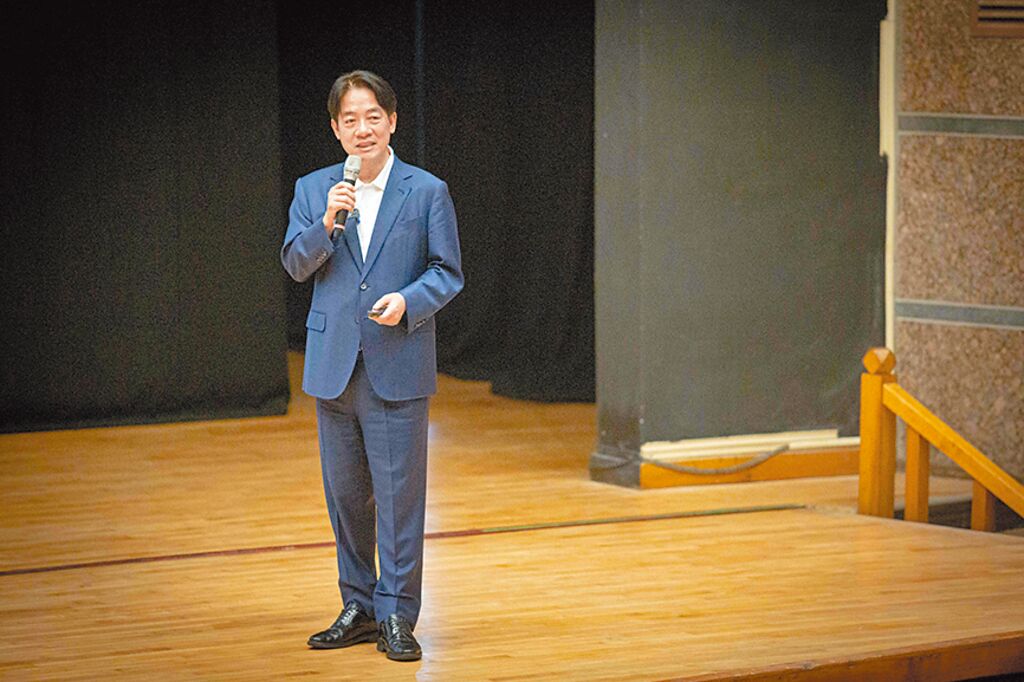 賴清德。臺灣“中時新聞網(wǎng)”資料圖