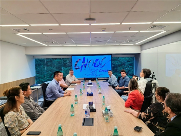 座談會(huì)現(xiàn)場(chǎng)。中海油巴西公司供圖
