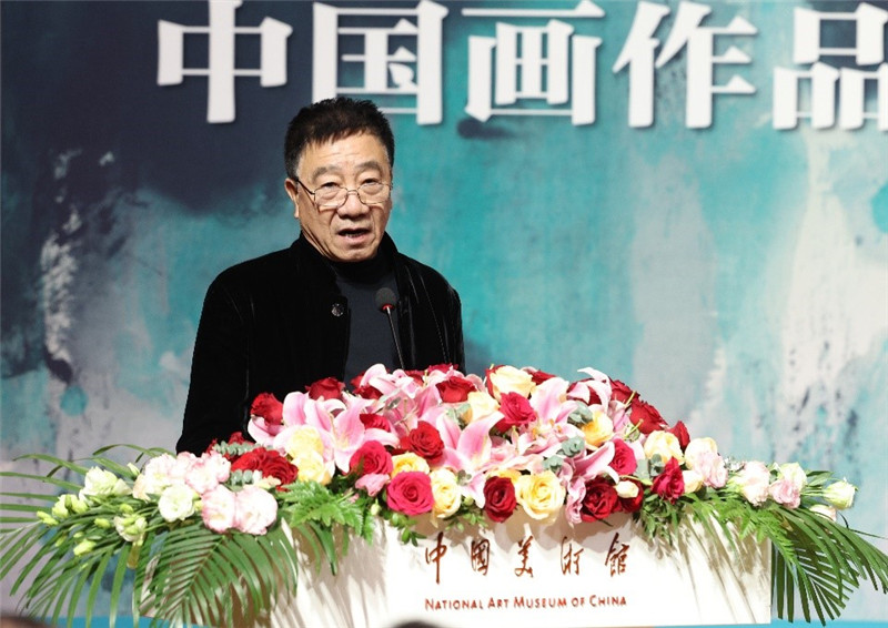 任建國致辭。主辦方供圖