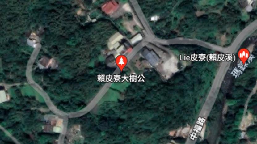 谷歌地圖截圖。圖片來源：臺(tái)灣《中國時(shí)報(bào)》