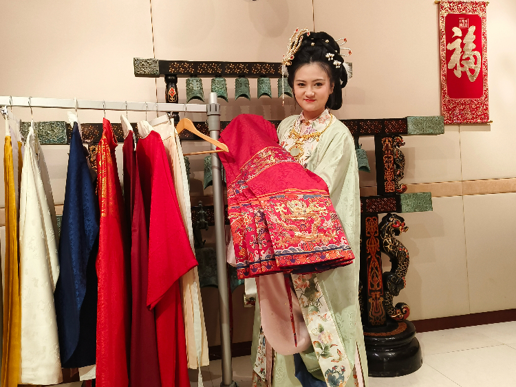 馬耳他中國文化中心的漢服展示。馬耳他中國文化中心供圖