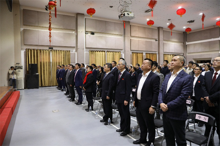 “溫暖迎春·共慶中國(guó)年”活動(dòng)現(xiàn)場(chǎng)。中國(guó)駐阿爾及利亞大使館供圖