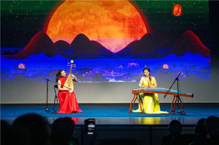  現(xiàn)場表演。中國駐希臘大使館供圖