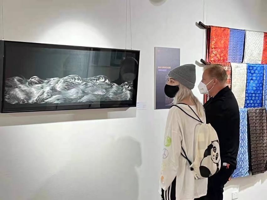 展覽現(xiàn)場(chǎng)。主辦方供圖