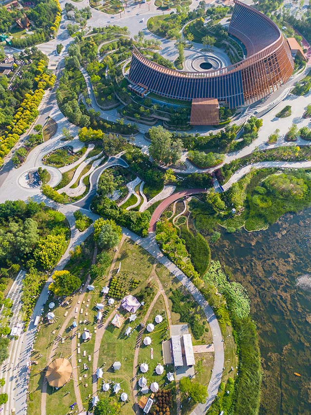 北京世園公園露營(yíng)文化節(jié)開幕。張立峰攝