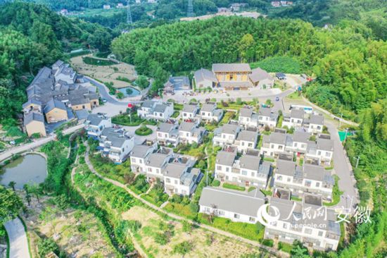俯瞰大灣村。人民網(wǎng) 陳若天攝