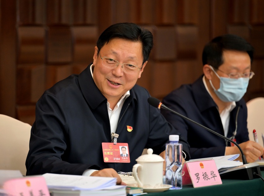 全國人大代表羅振華。