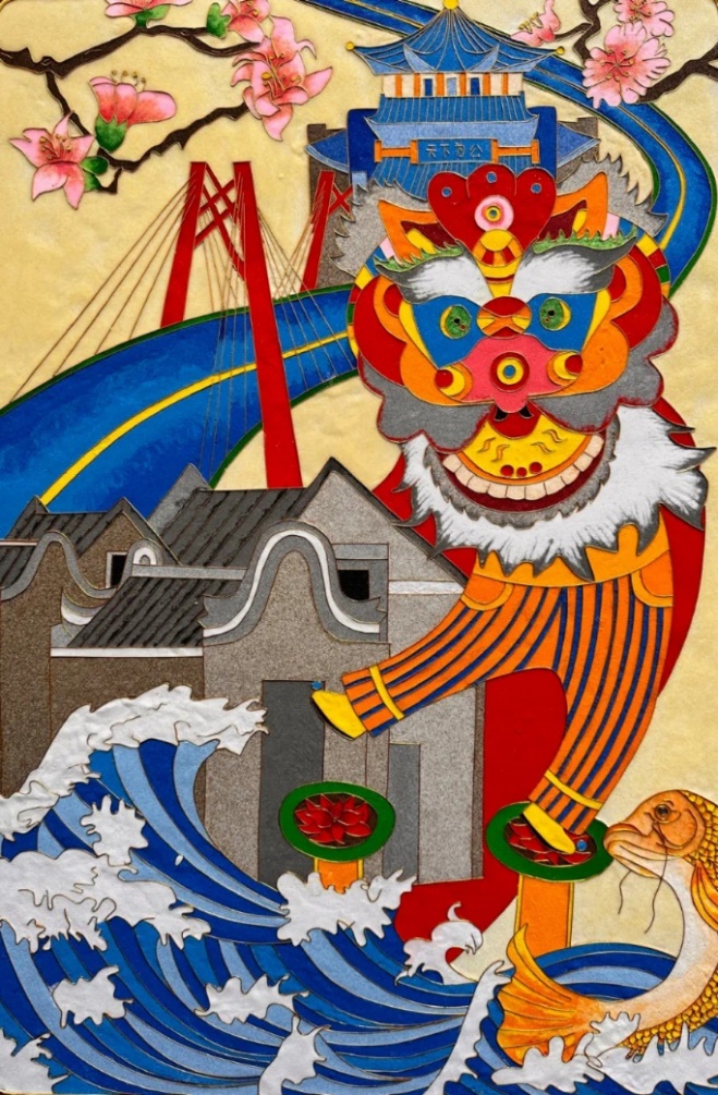 中小學(xué)生創(chuàng)新創(chuàng)意設(shè)計成果首次登上文博會。參展觀眾供圖