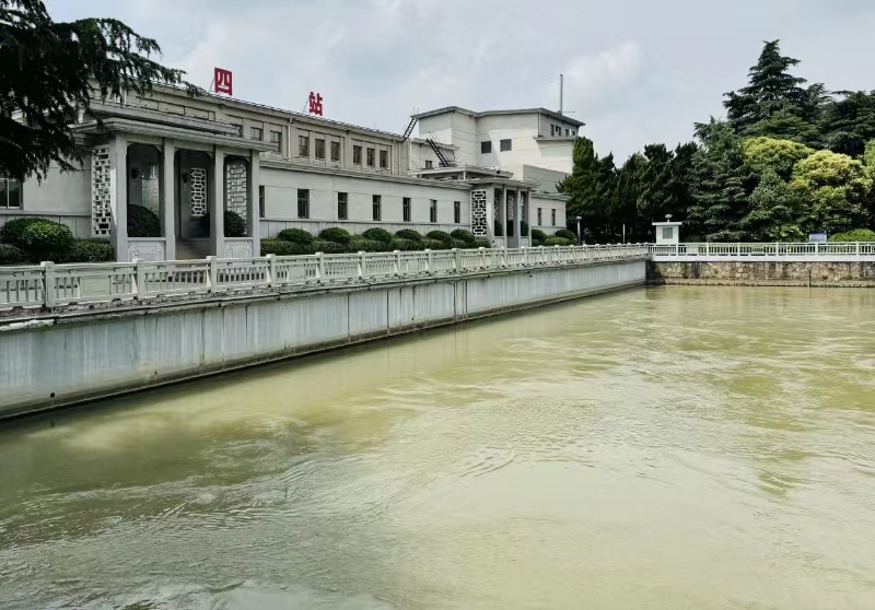 江都水利樞紐。受訪對象供圖