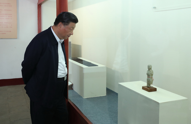 2021年5月12日，習(xí)近平總書(shū)記在南陽(yáng)市考察東漢醫(yī)學(xué)家張仲景的墓祠紀(jì)念地醫(yī)圣祠。