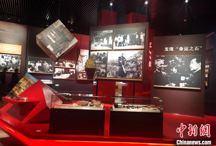 圖為紀念館內(nèi)部一角。　丁玉梅 攝