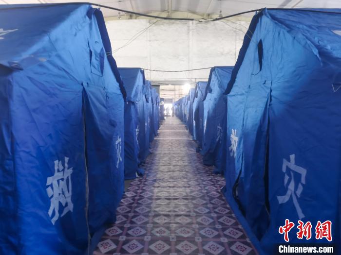 那曲火車(chē)站集中健康監(jiān)測(cè)點(diǎn)?！≈袊?guó)鐵路青藏集團(tuán)有限公司拉薩車(chē)務(wù)段 供圖
