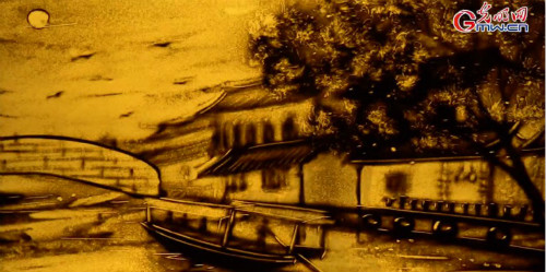 【沙畫】風(fēng)好正揚(yáng)帆，起航新時(shí)代