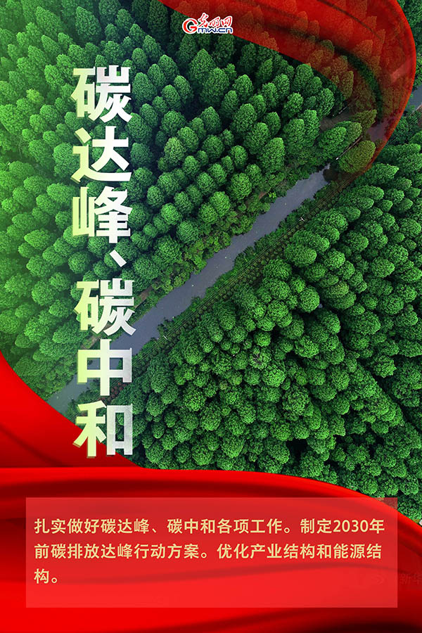海報| 2021年政府工作報告，提到這些生態(tài)環(huán)保關(guān)鍵詞